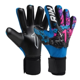 Guante Arquero Golero Rinat Asimetrik Training Inf Azul Rosa