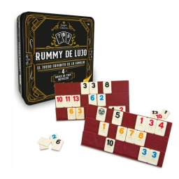 Juego De Mesa Rummy De Lujo Ronda Para Toda La Familia