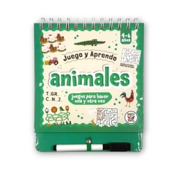 Juego Y Aprendo Animales Cuaderno Did�ctico Reutilizable 41 Actividades