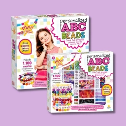 Kit Para Crear Pulseras ABC Con M�s De 1100 Cuentas De Colores