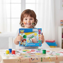 Kit De Dactilopintura Toy Story 5 Royal Con Pinturas, Stencils Y P�ster