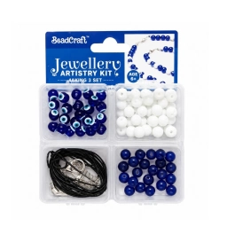 Kit de Joyas Art�stico Ojo Turco Little Birdie | Crea Pulseras y Collares DIY