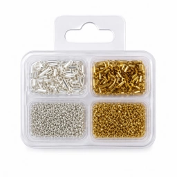 Kit My Bead Studio Chico Joyas Plateado Y Dorado 20g Little Birdie Para Crear Pulseras Y Collares
