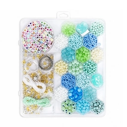 Kit My Bead Studio Joyas Pastel Aqua Little Birdie | Crea Pulseras y Collares DIY