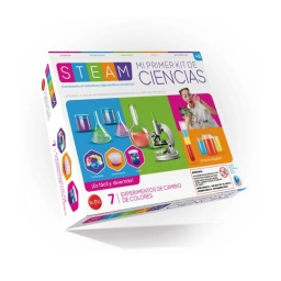 Kit de Qu�mica para Ni�os 7 Experimentos Cient�ficos +6 A�os