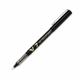 Lapicera Pilot V7 Negra 0.7 mm Tinta L�quida Escritura Suave