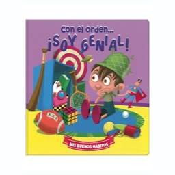 Libro Infantil Con El Orden �Soy Genial! Mis Buenos H�bitos Tapa Dura