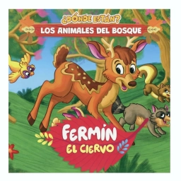Libro Infantil Ferm�n El Ciervo �D�nde Est�n? Animales Del Bosque Tapa Dura