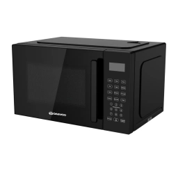 Microondas Daewoo 25 Litros Digital 10 Potencias Negro