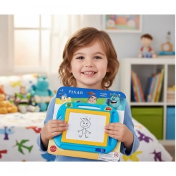 Mini Pizarra M�gica Pixar Royal Con L�piz Y Sellos