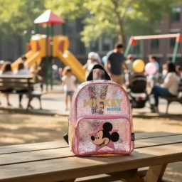 Mochila Mickey Mouse transparente 