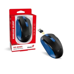 Mouse Genius NX-8008S Inal�mbrico Silencioso Azul USB 2.4GHz