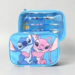 Portacosm�ticos Lilo & Stitch con Set de Brochas Disney Neceser Maquillaje
