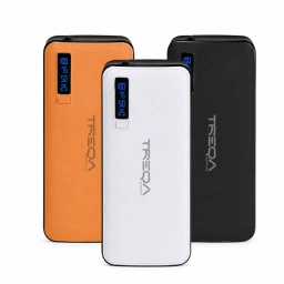 Power Bank Treqa 12800mAh Cargador Port�til 3 USB 2.1A LED