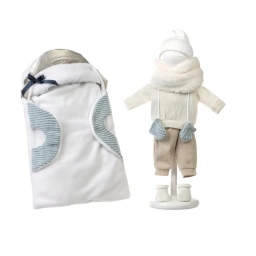 Ropa Conjunto Llorens para Beb� 42 cm con Saco Portabeb� de Invierno