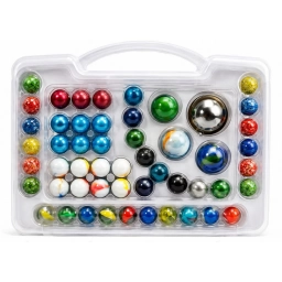 Juego de Bolitas Canicas en Valija con Boch�n � Set Completo Ball