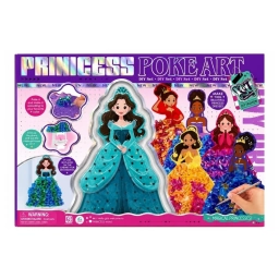 Set Creativo Princess Poke Art para Dise�ar Vestidos de Princesas
