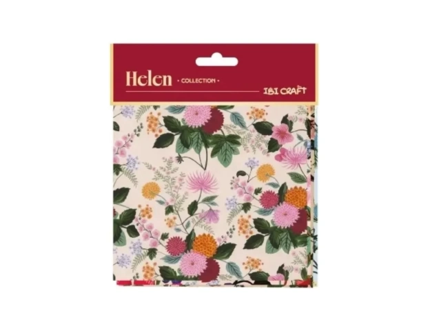 Sobre con 20 hojas de papel para origami de 15x15 cm y 80 gramos. Dise&ntilde;os exclusivos Helen Collection de IBI Craft.