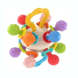 Sonajero Beb� Huanger Baby Rattle Sensorial Montessori +0 Meses