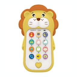 Tel�fono Musical Le�n Huanger Interactivo Con Luces Y Sonidos Para Beb�s
