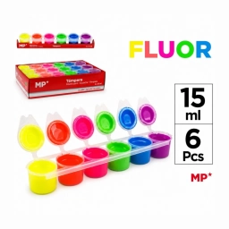 T�mpera MP Set x6 Colores Fl�o 15 ml