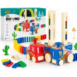 Tren Autom�tico de Domin� Little Bessn con Fichas