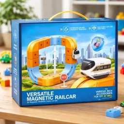 Tren Magn�tico Infantil 60 Piezas
