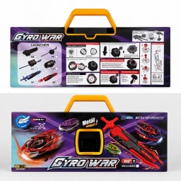 Valija de Trompos Gyro War con Lanzador � Battle Top +6 A�os